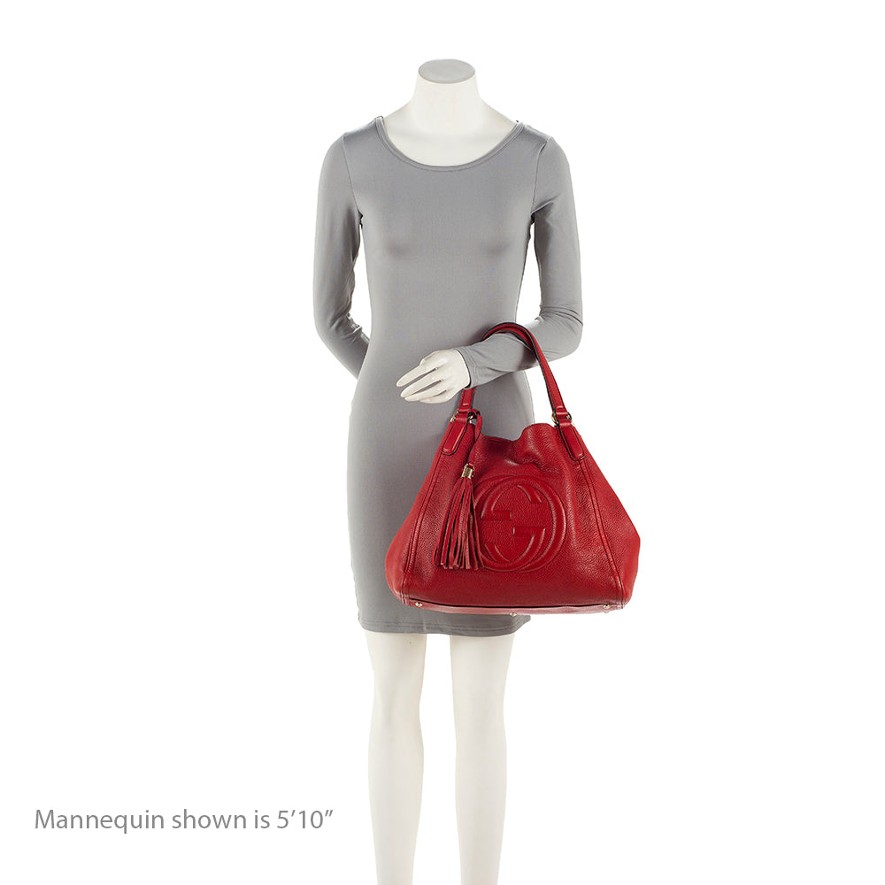 Gucci Leather Soho Medium Tote (SHF-20544)