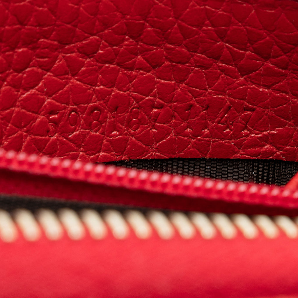 Gucci Leather Soho Zip Around Wallet (SHF-22236)