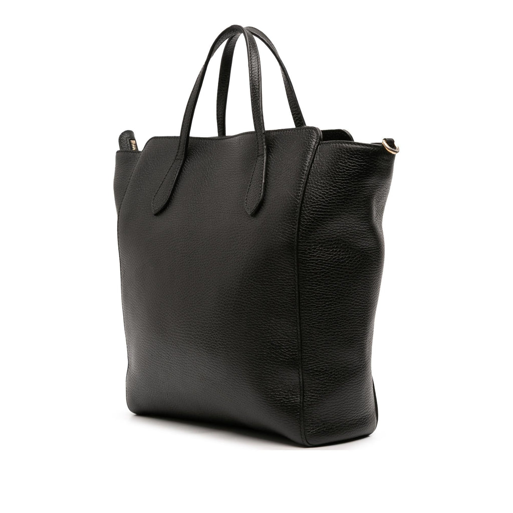 Gucci Leather Swing Convertible Tote