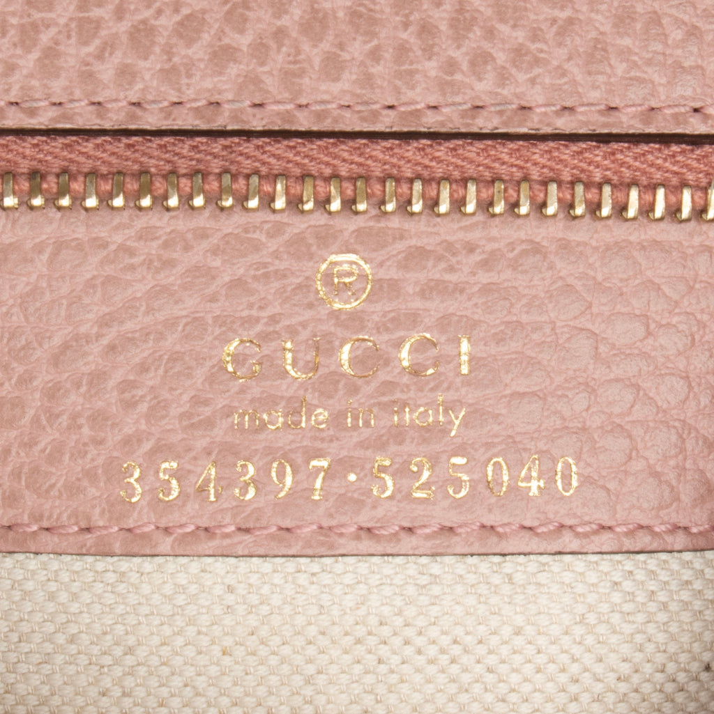 Gucci Leather Swing Medium Tote (SHF-23387)
