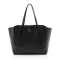 Gucci Leather Swing Medium Tote (SHF-b8kgN9)