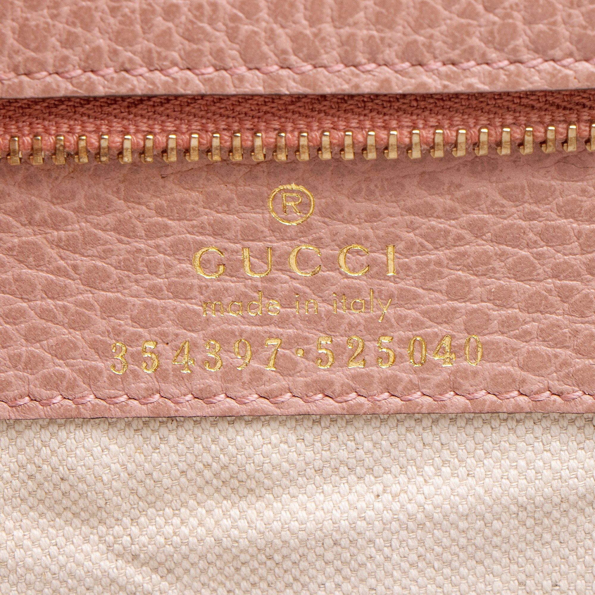 Gucci Leather Swing Medium Tote