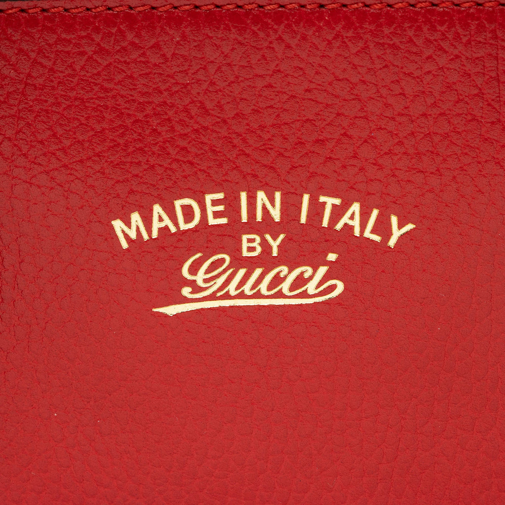 Gucci Leather Swing Mini Tote (SHF-Z3RpxJ)
