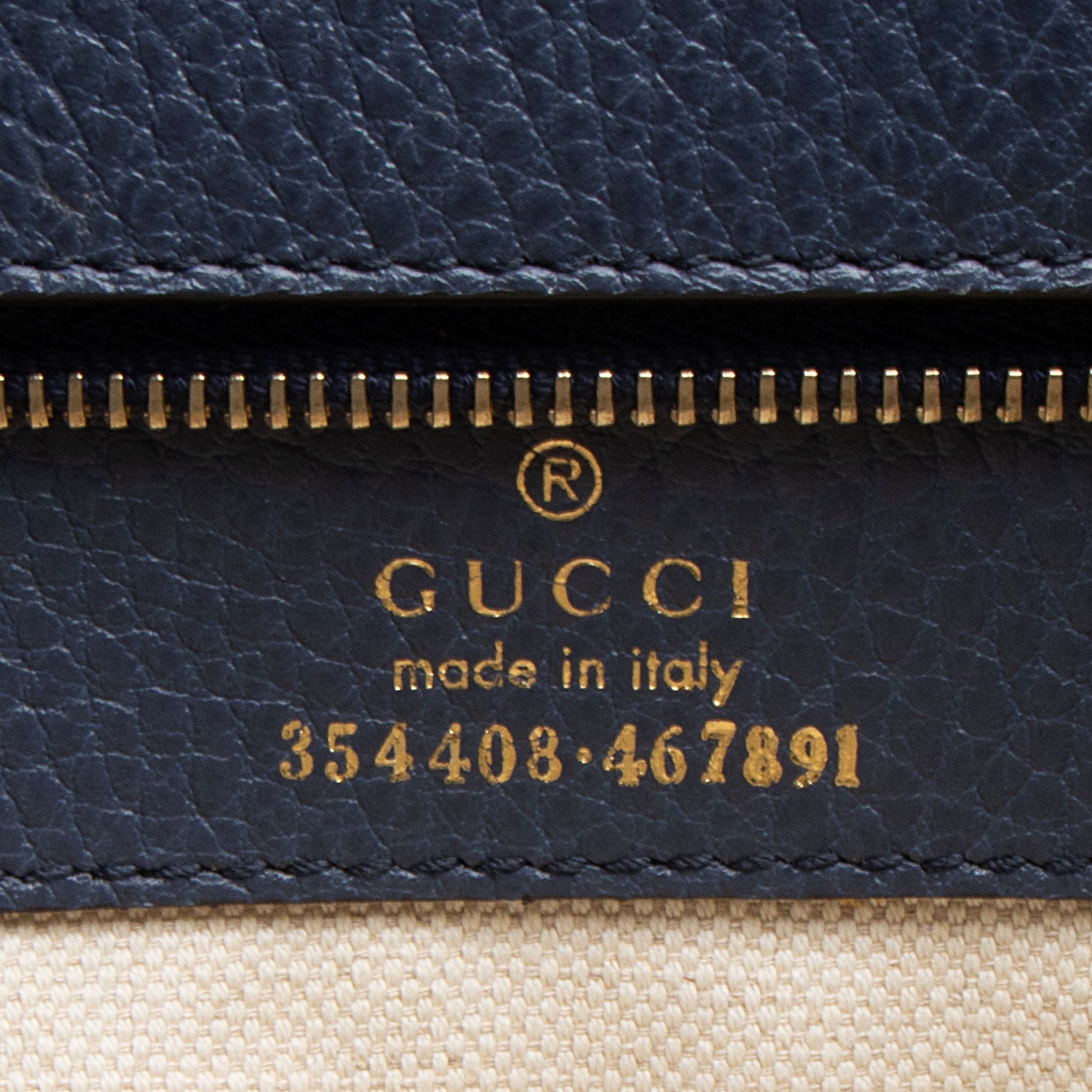 Gucci Leather Swing Small Tote