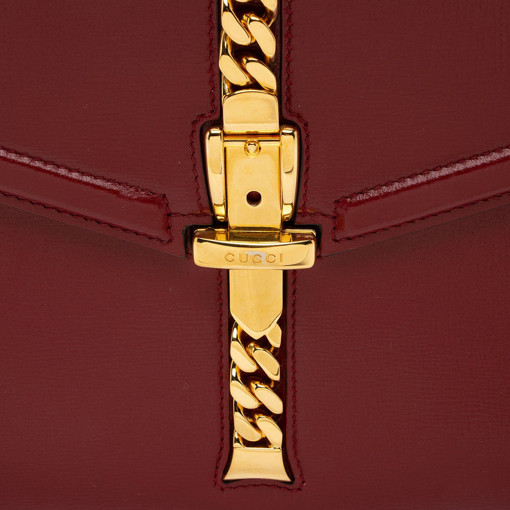 Gucci Leather Sylvie 1969 Medium Top Handle