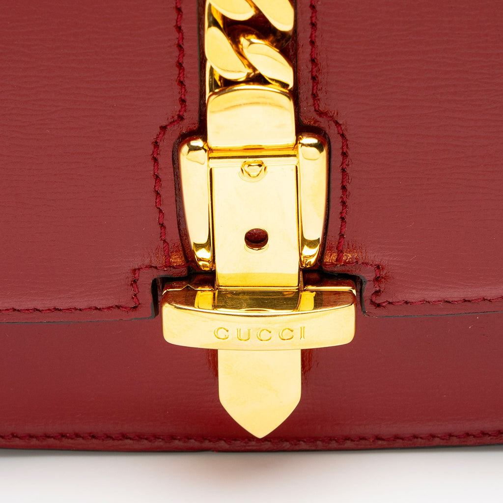 Gucci Leather Sylvie 1969 Mini Shoulder Bag