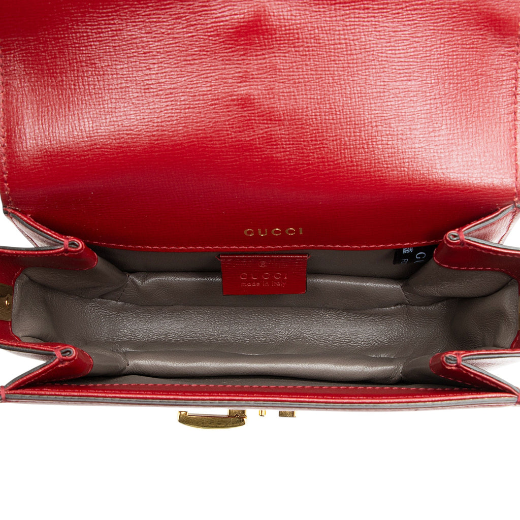 Gucci Leather Sylvie 1969 Mini Shoulder Bag