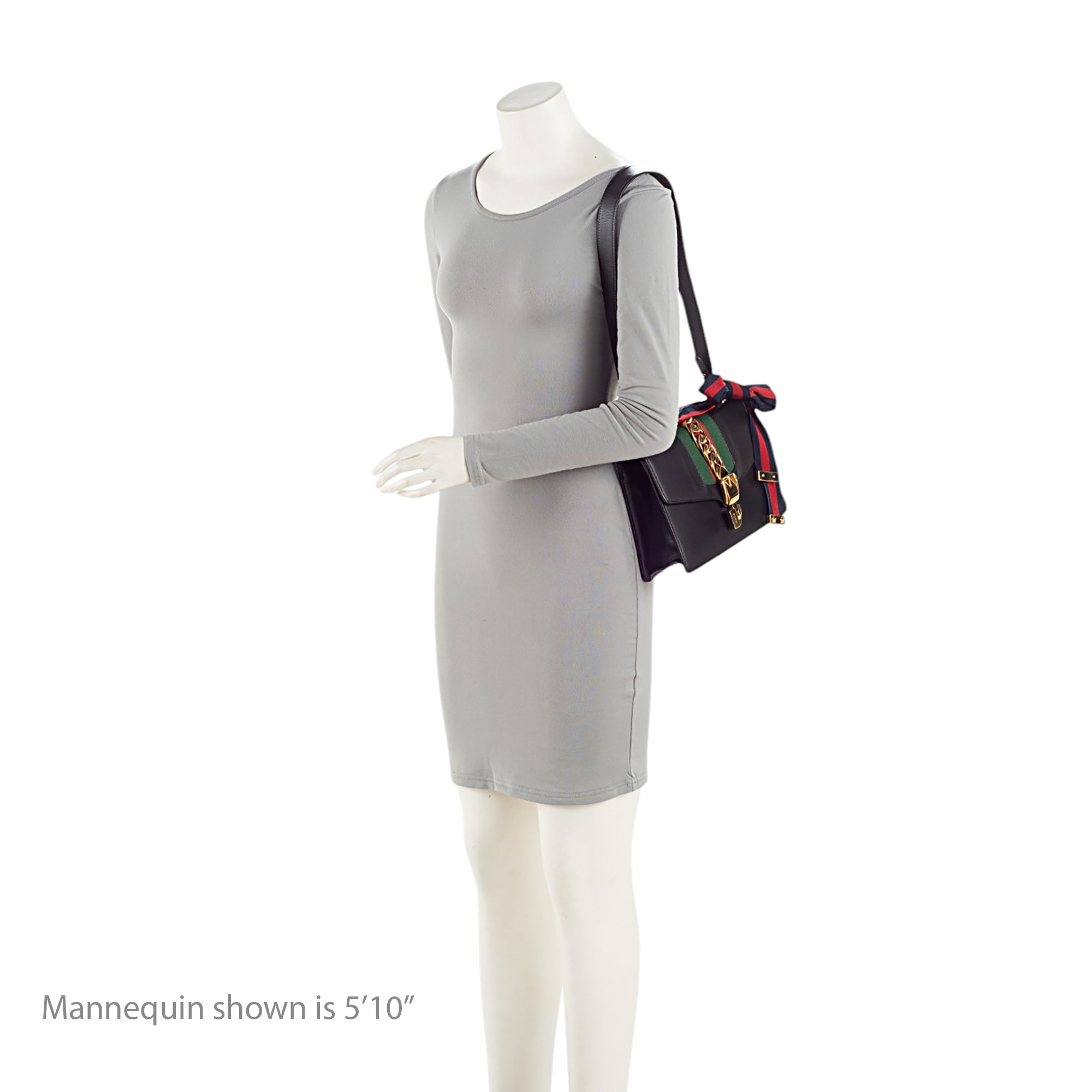 Gucci Leather Sylvie Small Shoulder Bag