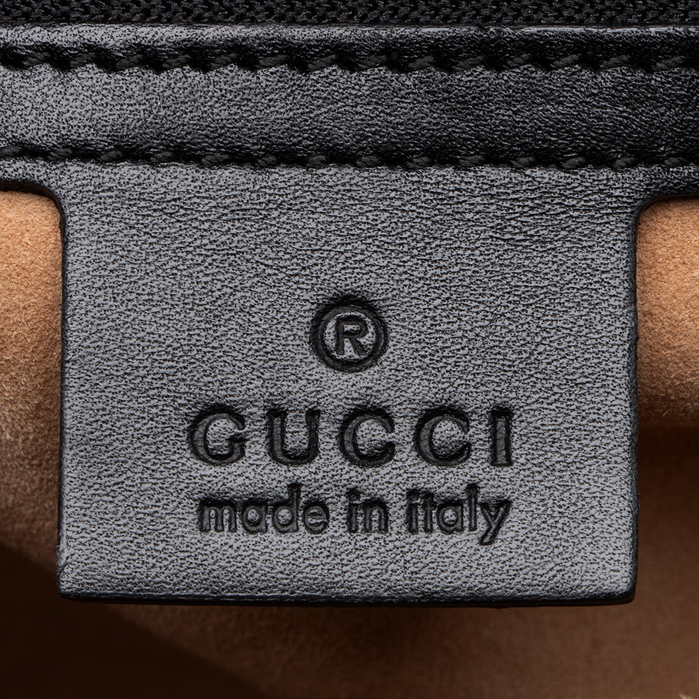 Gucci Leather Sylvie Top Handle Tote - FINAL SALE (SHF-17148)