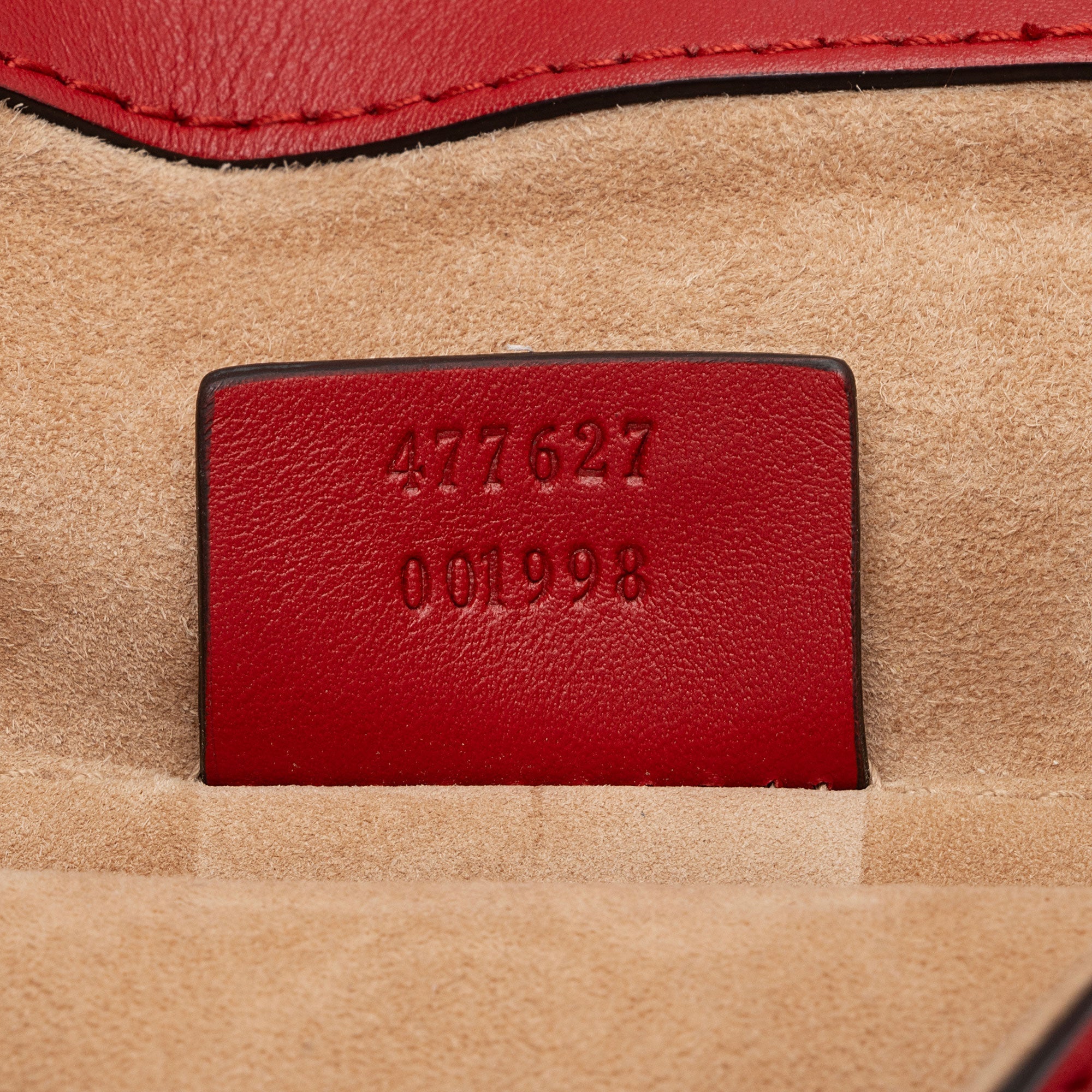 Gucci Leather Sylvie Wristlet (SHF-RDJFQ6)