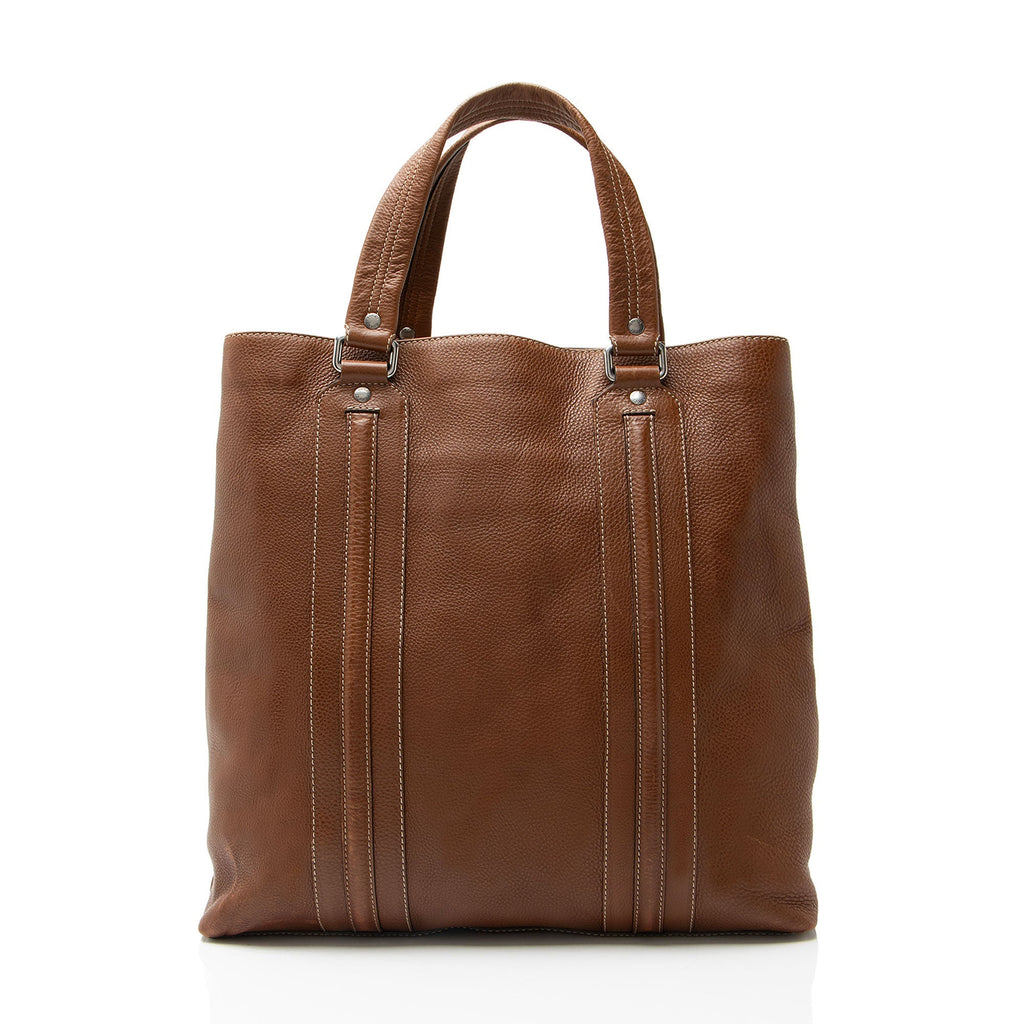 Gucci Leather Tall Tote