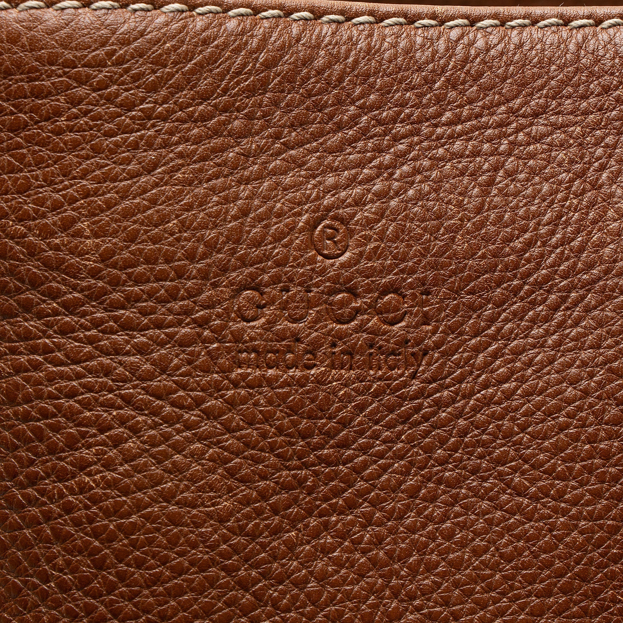 Gucci Leather Tall Tote