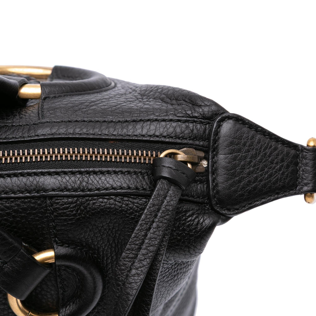 Gucci Leather Twill Satchel