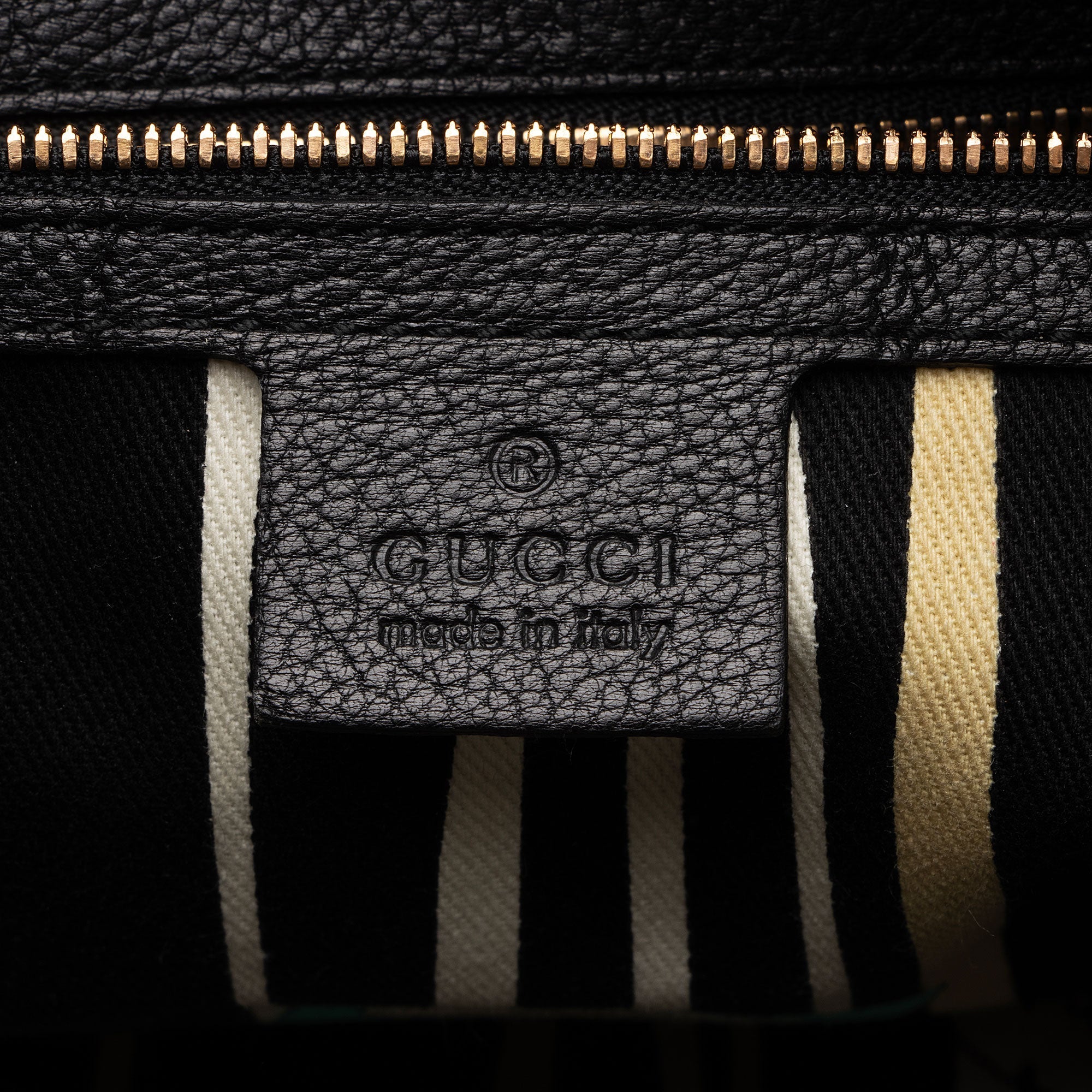 Gucci Leather Bamboo Horsebit Wave Satchel (SHF-Ka9DSr)