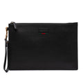 Gucci Leather Web Agora Clutch