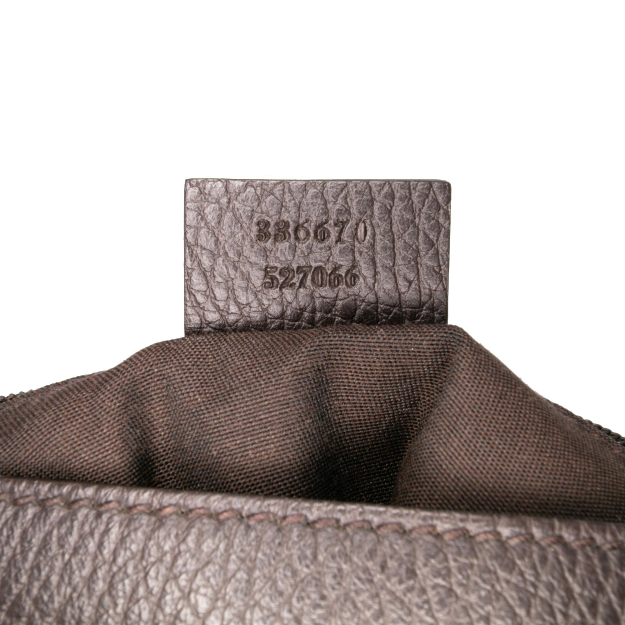 Gucci Leather Web Crossbody