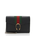 Gucci Leather Web Dionysus Chain Wallet (SHF-GR98Kn)