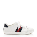 Gucci Leather Web GG Ace Sneakers - Size 7 / 37 (SHF-zV8Qr3)