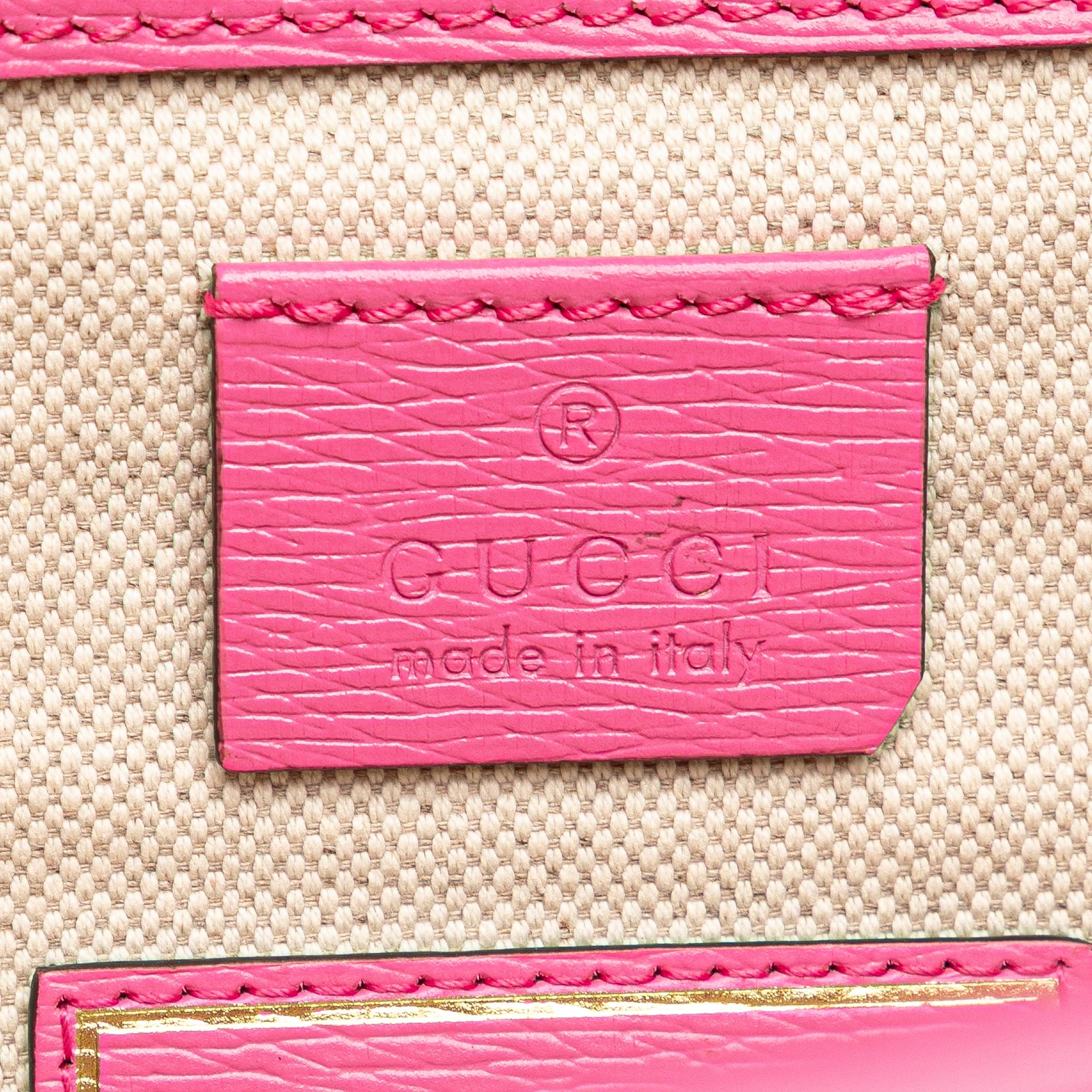 Gucci Limited Edition Small Calfskin Floral Print Dionysus Shoulder Bag