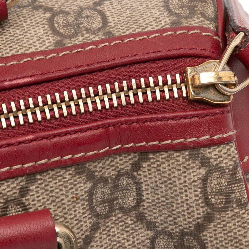 Gucci Limited Edition Small GG Supreme Web Joy Boston Bag