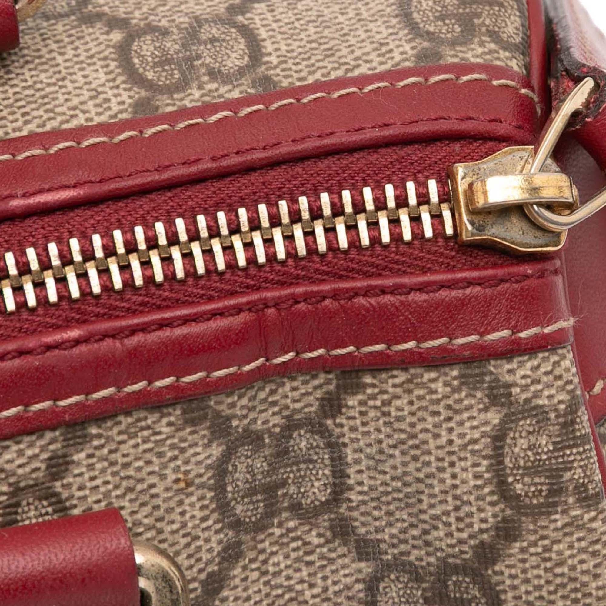 Gucci Limited Edition Small GG Supreme Web Joy Boston Bag