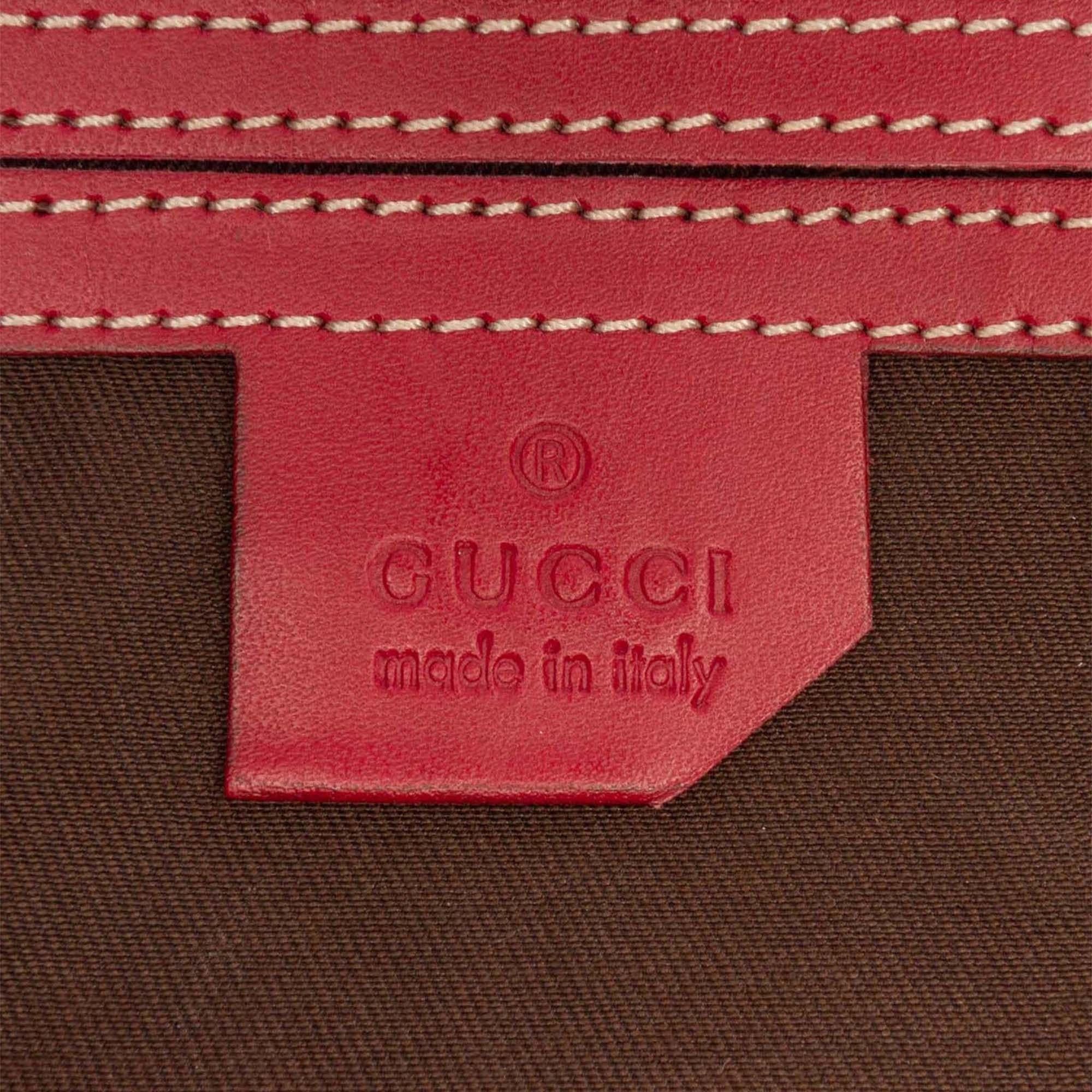 Gucci Limited Edition Small GG Supreme Web Joy Boston Bag