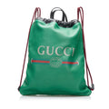 Gucci Logo Drawstring Backpack (SHG-hyZod1)