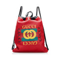 Gucci Logo Drawstring Backpack (SHG-Pk7mwg)