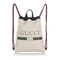 Gucci Logo Drawstring Backpack (SHG-Vl8urK)