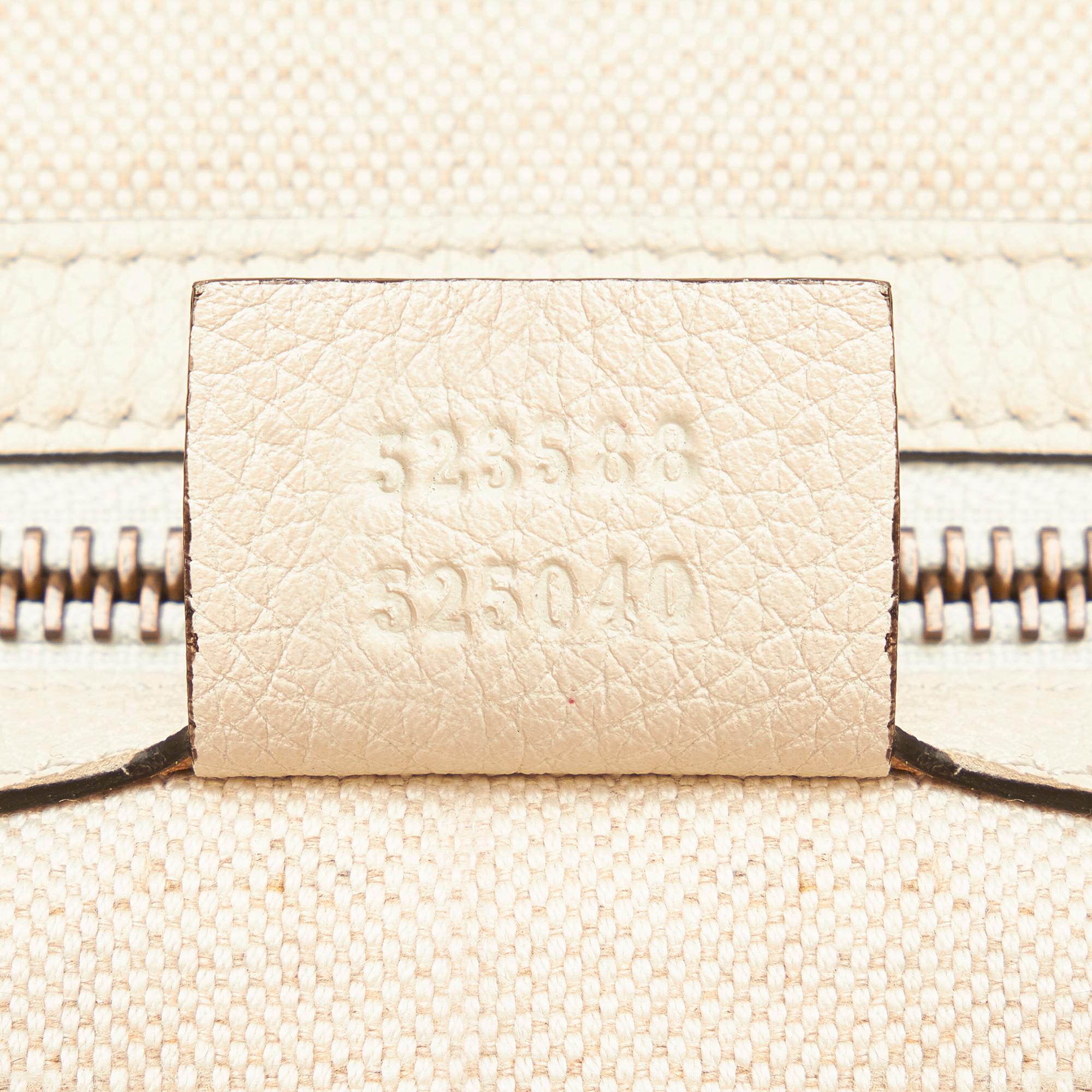 Gucci Logo Leather Shoulder Bag (SHG-31846)