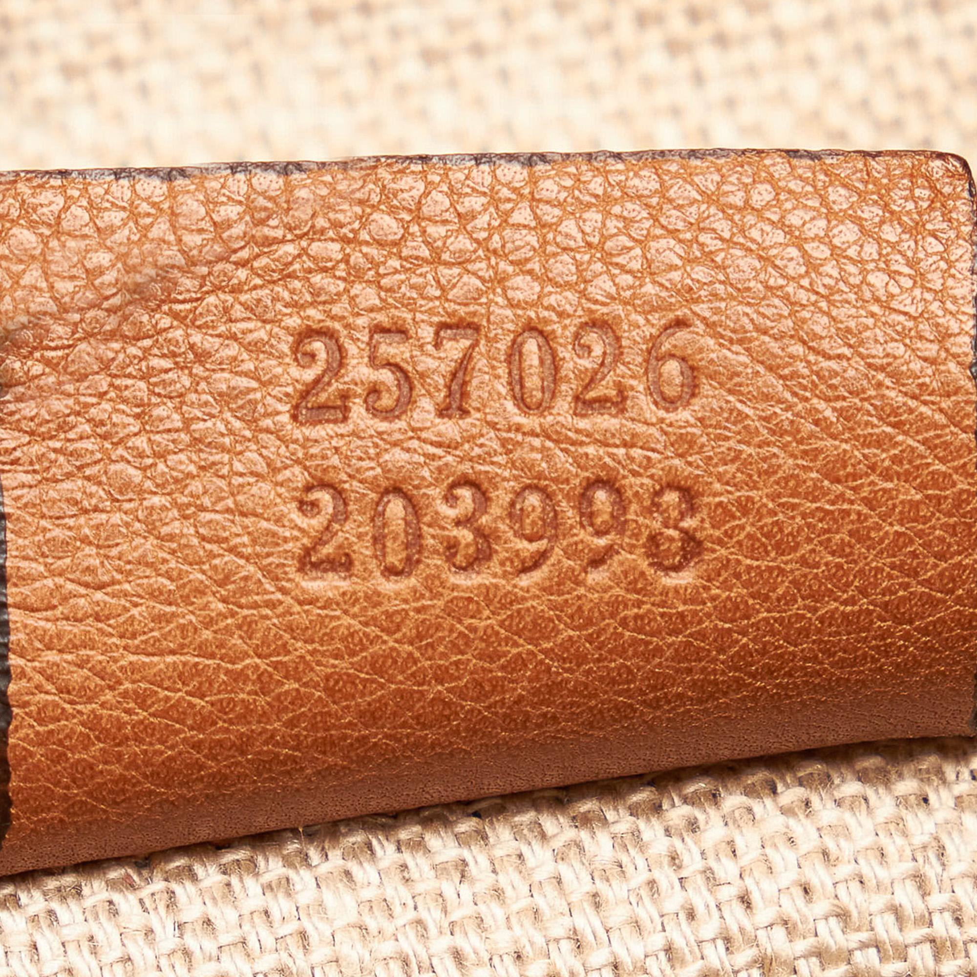 Gucci Marrakech Leather Shoulder Bag (SHG-33274)