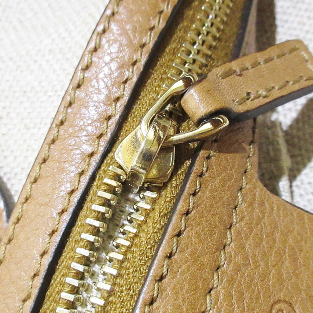 Gucci Marrakech Leather Shoulder Bag (SHG-35606)