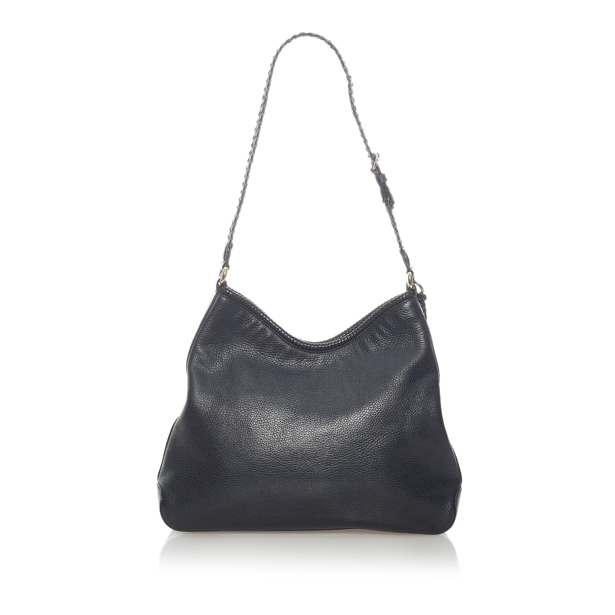 Gucci Marrakech Leather Shoulder Bag (SHG-fK4M1B)