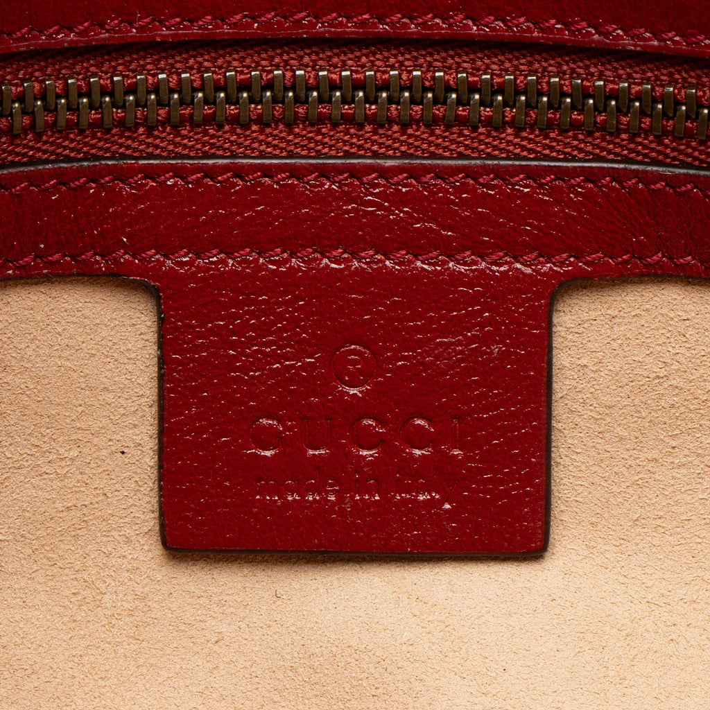 Gucci Matelasse Calfskin GG Marmont Medium Chain Tote