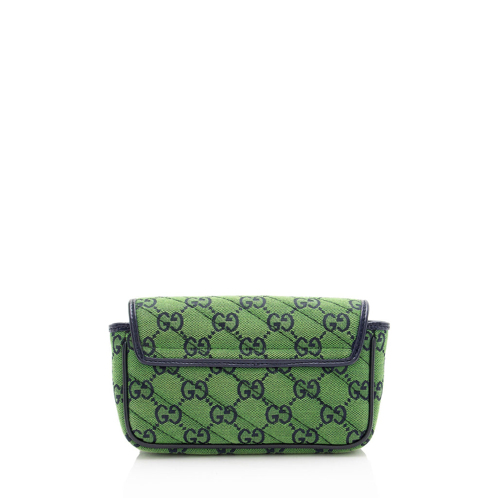 Gucci Matelasse GG Canvas GG Marmont Mini Flap Bag