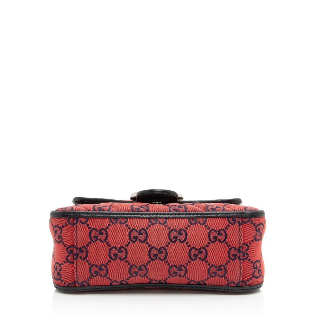 Gucci GG Canvas GG Marmont Mini Top Handle