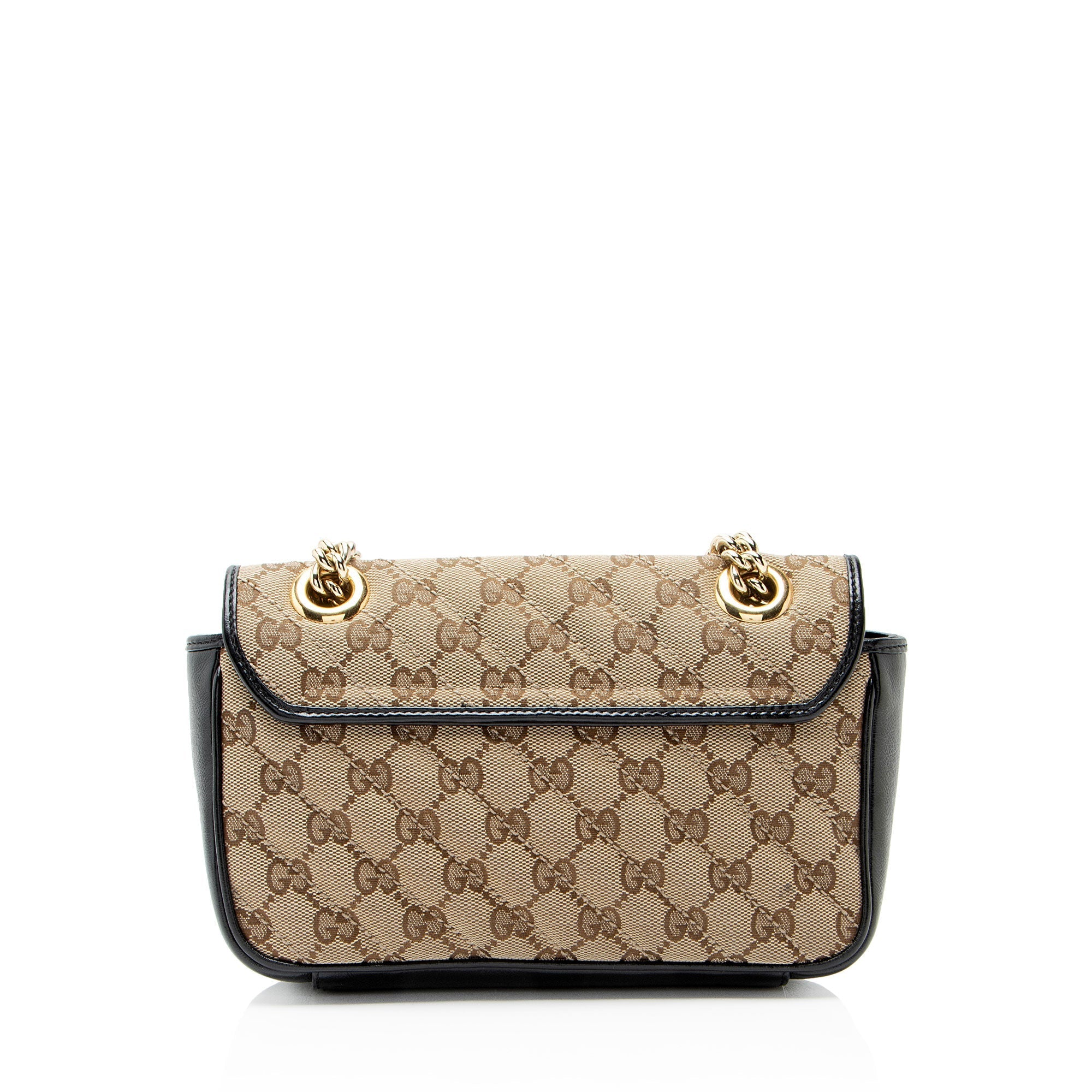 Gucci Matelasse GG Canvas GG Marmont Small Flap Bag