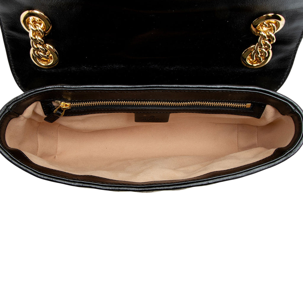 Gucci Matelasse GG Canvas GG Marmont Medium Flap Bag