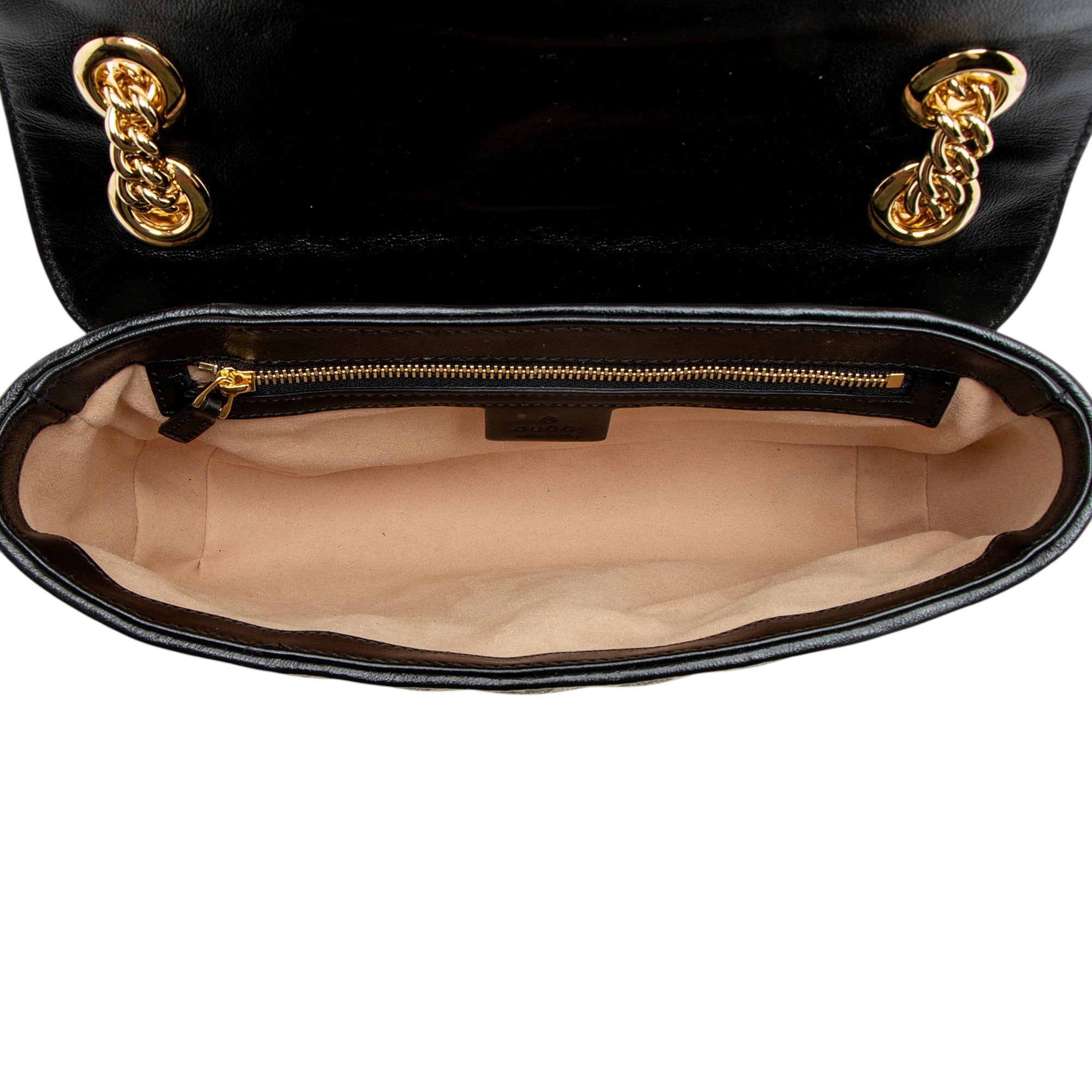 Gucci Matelasse GG Canvas GG Marmont Medium Flap Bag