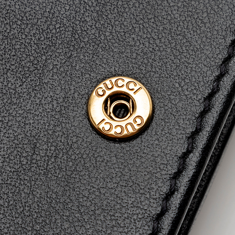 Gucci Matelasse Gucci Marmont Card Case Wallet (SHF-21334)