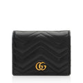 Gucci Matelasse GG Marmont Card Case Wallet (SHF-otkUtR)