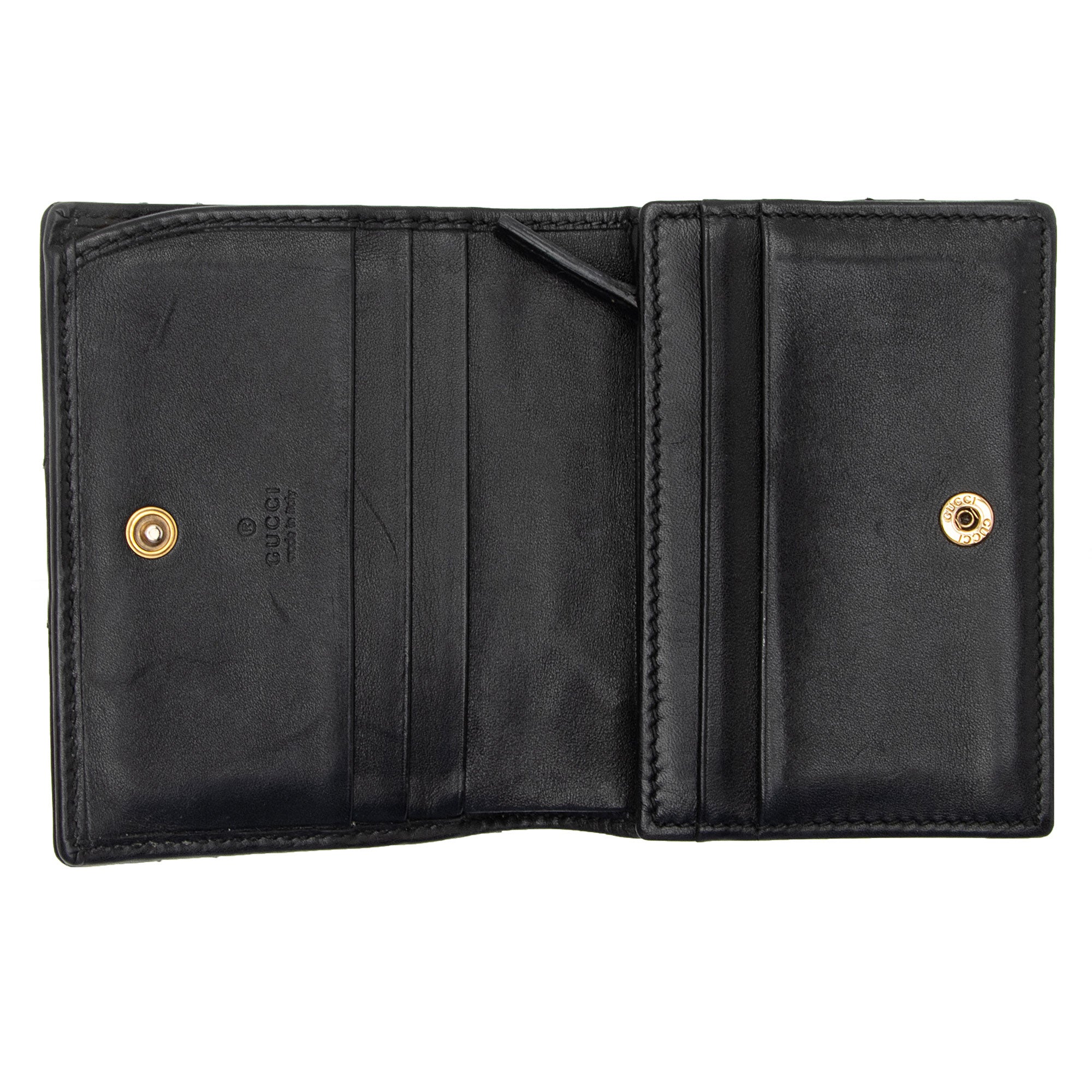 Gucci Matelasse GG Marmont Card Case Wallet (SHF-otkUtR)