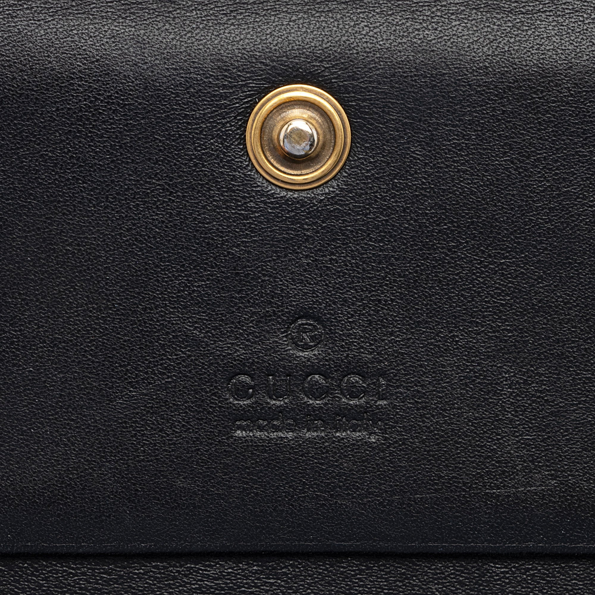 Gucci Matelasse GG Marmont Card Case Wallet (SHF-otkUtR)