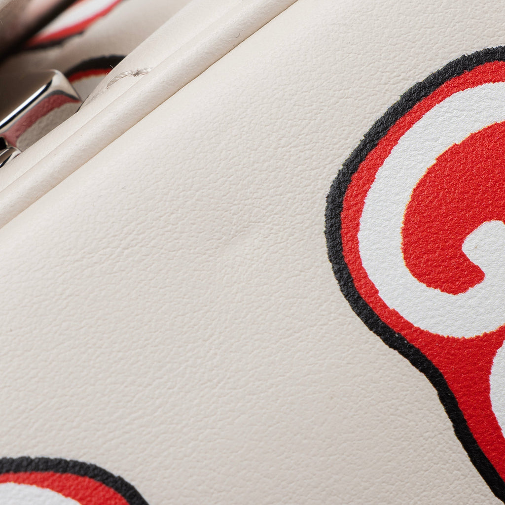 Gucci Matelasse Leather Apple Monogram GG Marmont Small Shoulder Bag (SHF-RyDLUZ)
