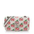 Gucci Matelasse Leather Apple Monogram GG Marmont Small Shoulder Bag (SHF-RyDLUZ)