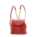 Gucci Matelasse Leather Gucci Marmont Mini Backpack