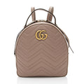 Gucci Matelasse Leather GG Marmont Backpack