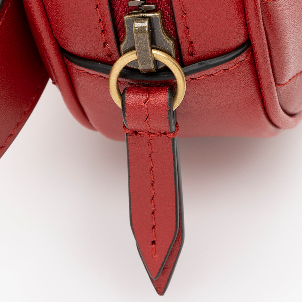 Gucci Matelasse Leather Gucci Marmont Belt Bag - Size 34 / 85 (SHF-20124)