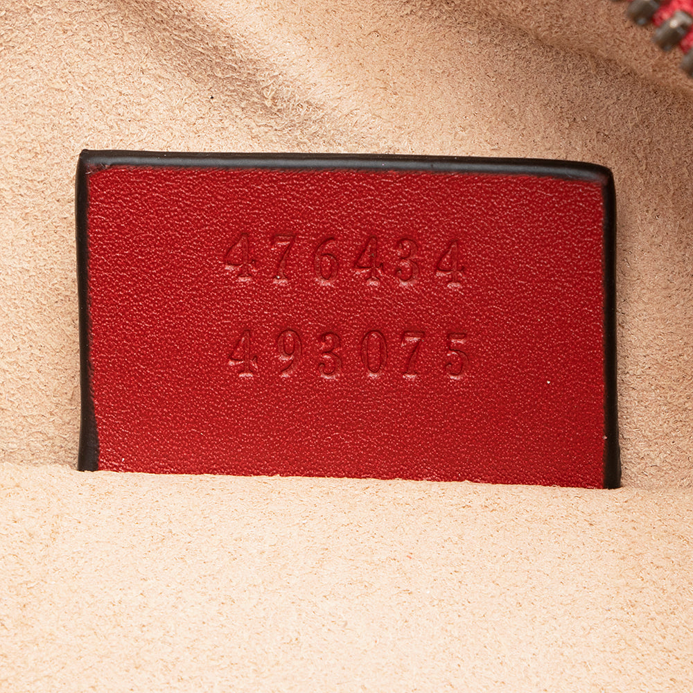 Gucci Matelasse Leather Gucci Marmont Belt Bag - Size 34 / 85 (SHF-20124)