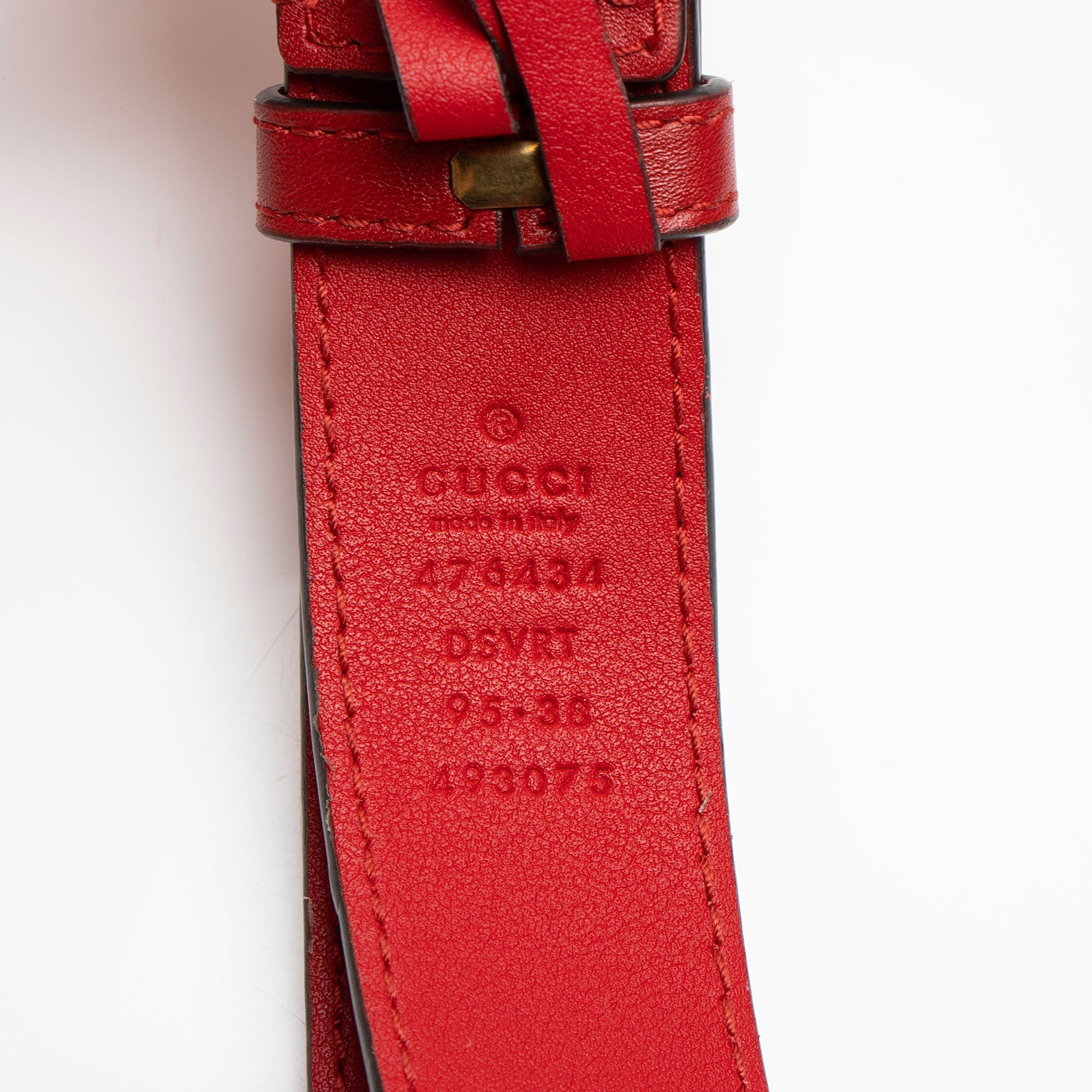 Gucci Matelasse Leather GG Marmont Belt Bag - Size 38 / 95